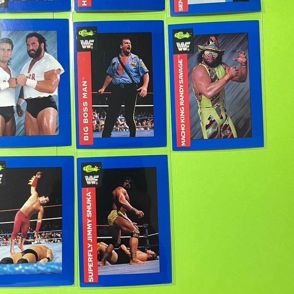 24 WWF WCW 90's Wrestling Trading Cards Classic Hulk Hogan Andre Giant Bret Hart - Picture 6 of 14